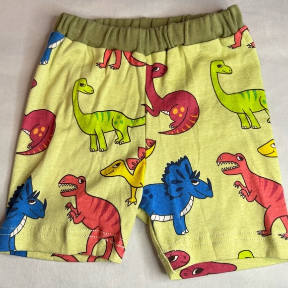 New Joyin Kids Pajama Bottoms Dinosaurs  Colorful Green Red Blue Sz 3Y - Picture 1 of 6